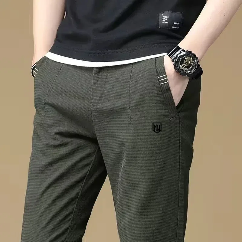 Korea Men Golf Pants Spring Golf Clothing Apparel Sweatpants Tennis Pants Fashion Casual Elasticity Man Wear Trousers