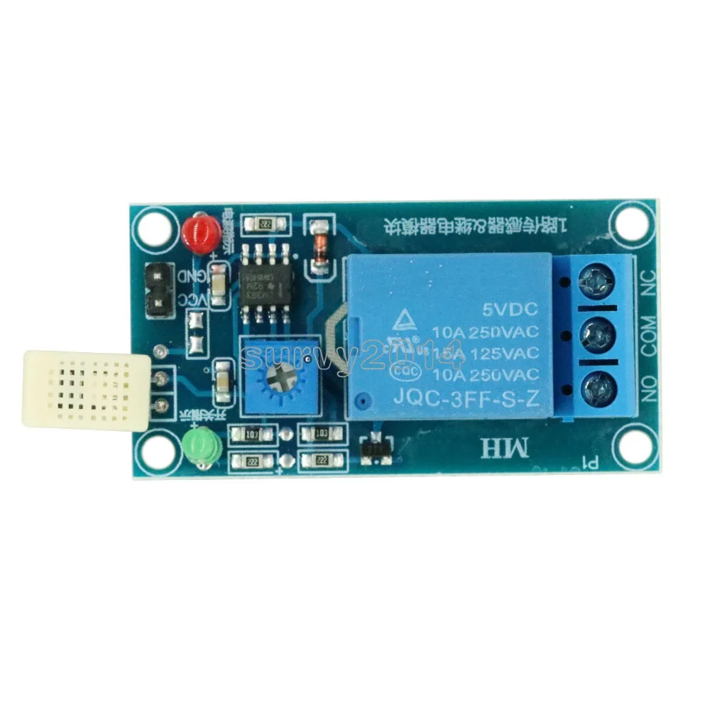 HR202 DC 5V 1 Channal 1CH 5V Humidity Sensitive Switch Relay Module ...