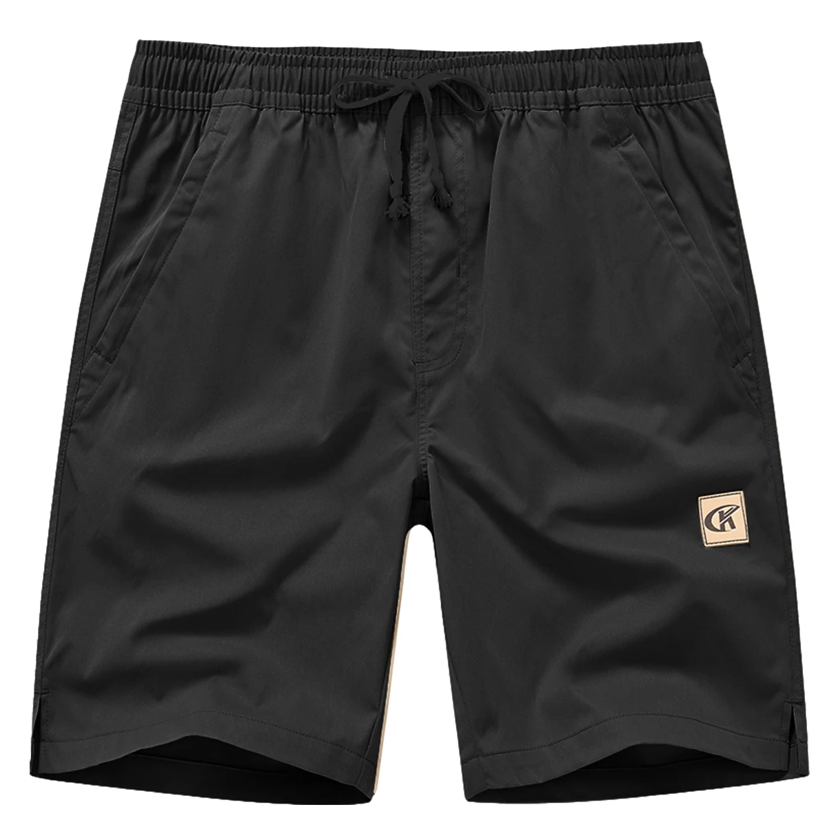 Herren Fitness Jogging Twill-Shorts, 7 Zoll Sport Cargo-Hosen mit Stretch-Bund und Reißverschlusstaschen – Detail 23