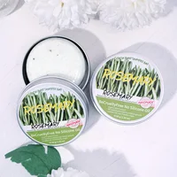 Le savon shampooing au romarin sans huile de silicone, shampoing végétal, nettoie le cuir chevelu, nourrit les cheveux, contrôle l'huile 2