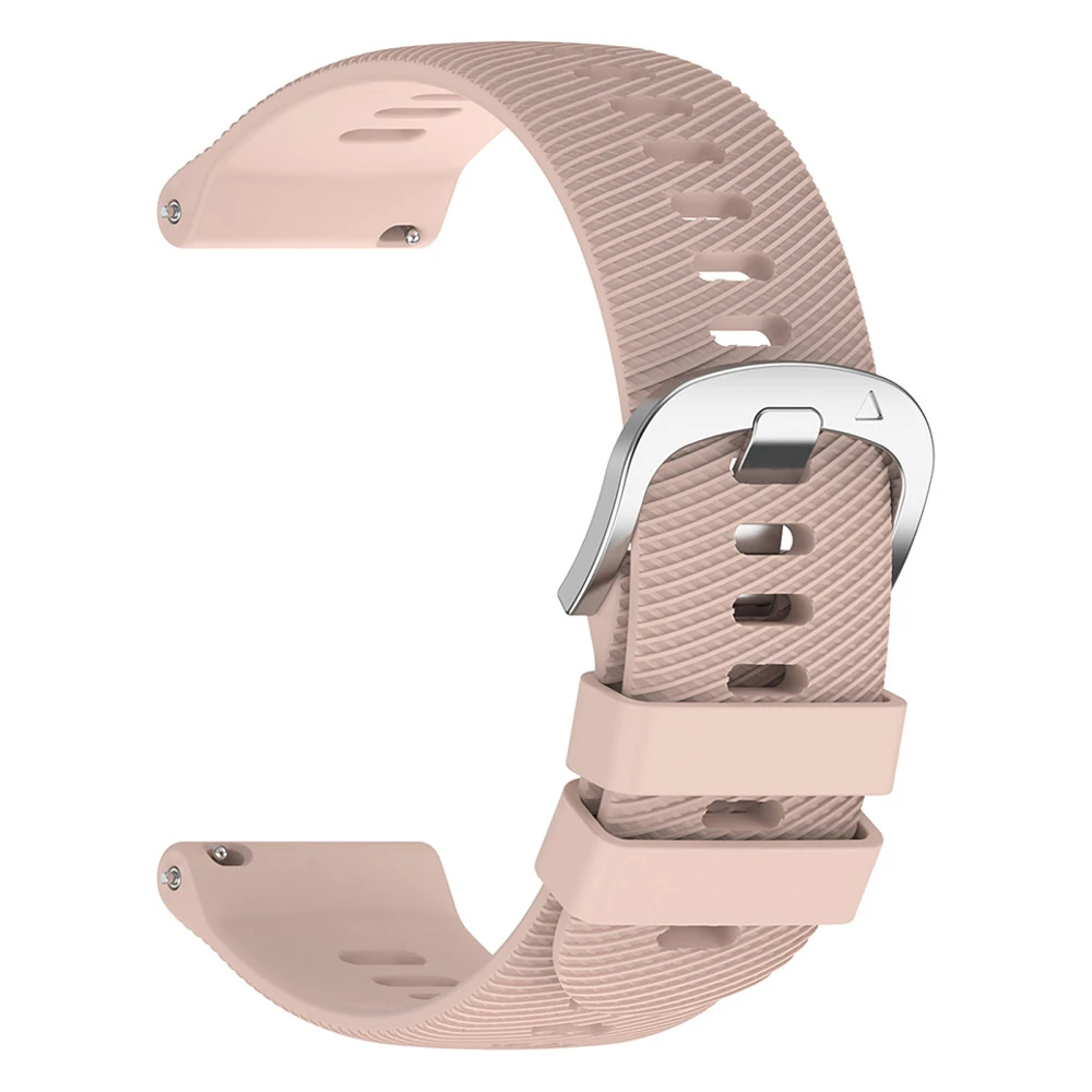 Enhanced Soft Rubber Sports Strap | Premium Replacement Bracelet, 20mm/22mm