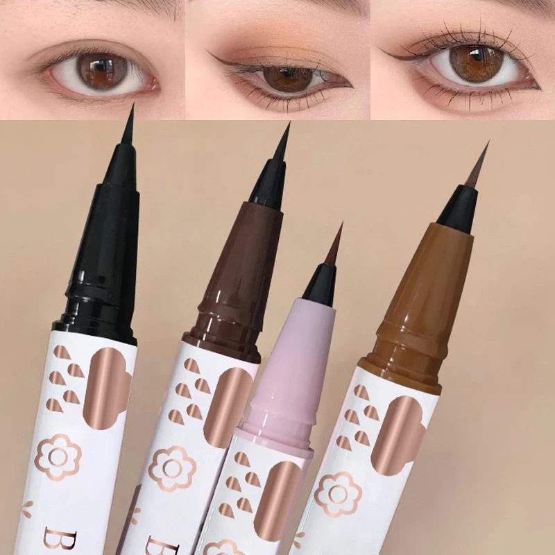 Eyeliner Pencils Eyeliner Lying Silkworm Undercover Draw Down Non-Smudge Fine Natural Long-lasting Waterproof Eyes Liner Makeup