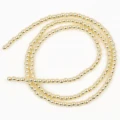 2mm 18k Gold Color