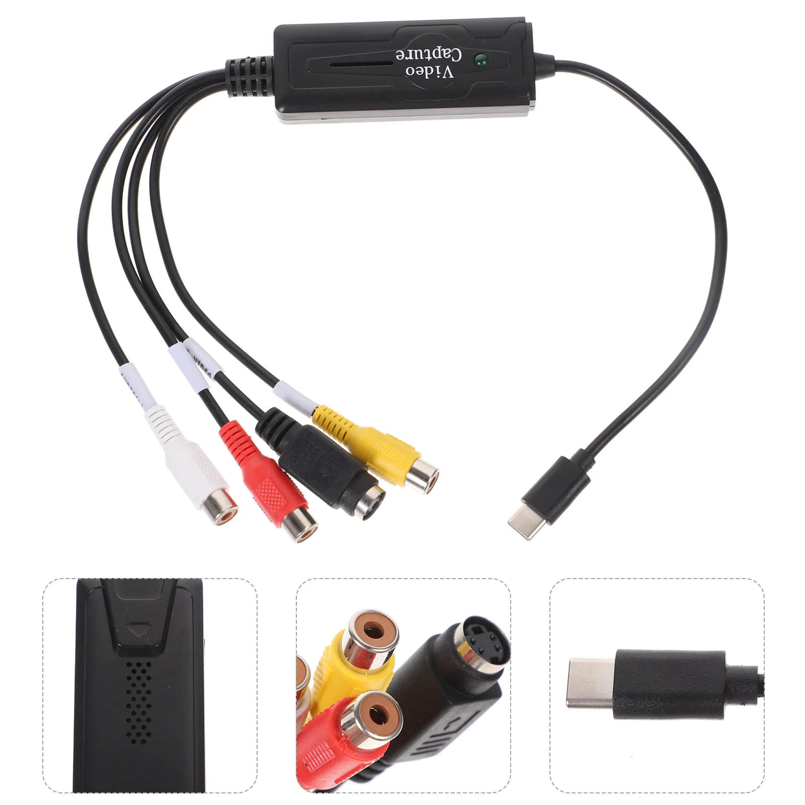 Recording Accessory Display Capture Card Av Game Cards Number Vhs to Digital Converter Video