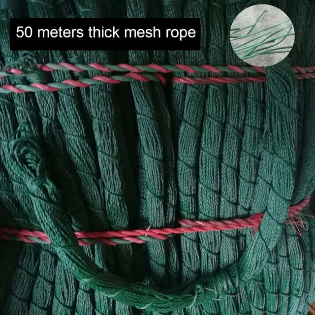 1PC Trap Fishing Net Fishnet Floating Throwing Fishing Explosion Hook Mesh Trap Net Supplies Fishing Equipment red de pesca 5