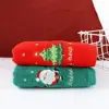New Navidad Xmas Face Towel Christmas Decor Red Santa Claus New Year Gift Home Bathroom Washing Hand Face Towel Cloth Man Woman 1