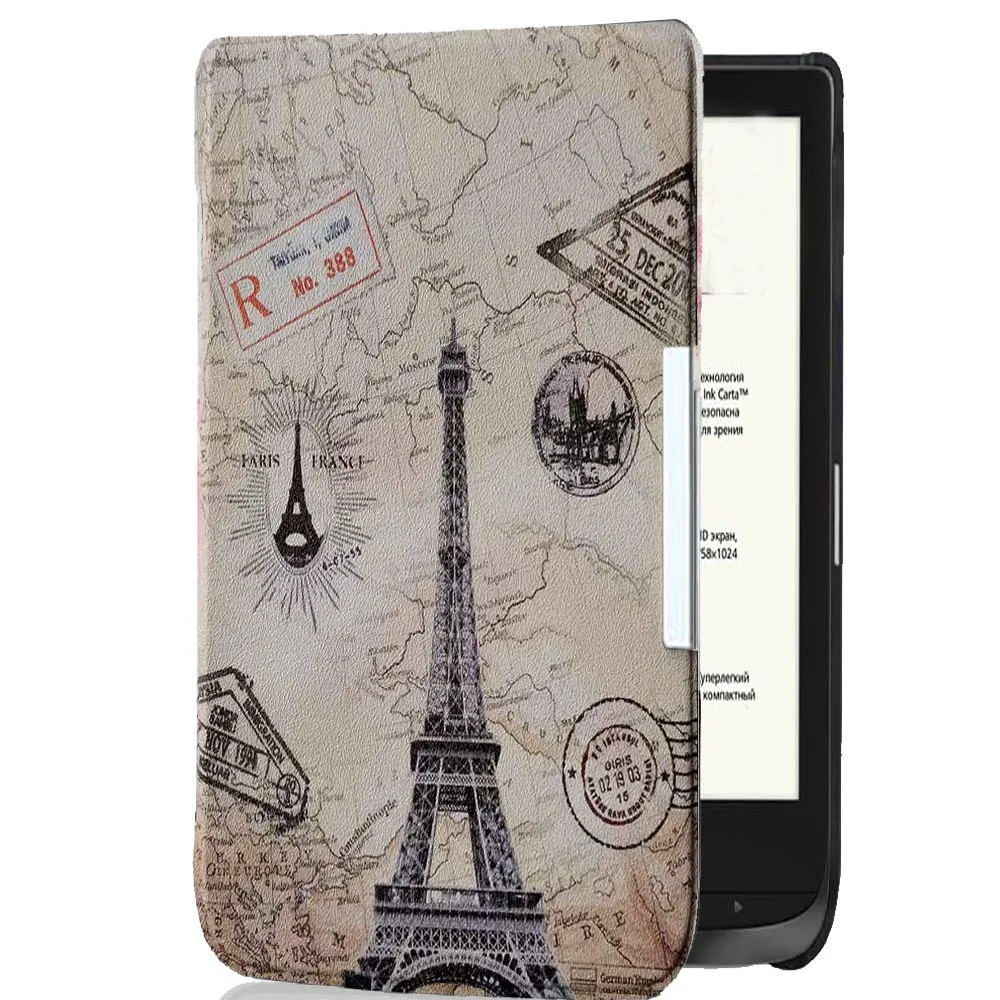 Estojo do Leitor de Bolso Color Plus Aqua Basic Touch Lux hd Limited Edition Cover Nova Venda para Escolher 616 606 617 627 628 632 633 - Imagem 6