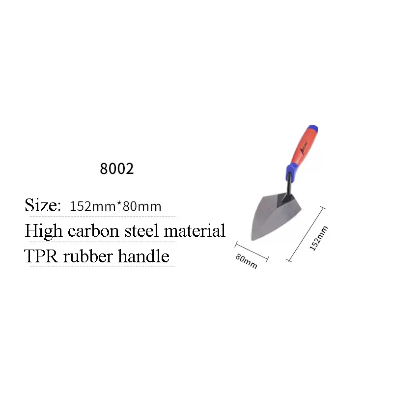 Masonry Trowel 7 Inch Goldblatt 7-Inch Pointing Trowel - Carbon Steel Blade With Hardwood Handle Goldblatt G01932 Pointing Trowel 7-inch Finish - View #4