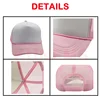 KUNEMS Custom LOGO Baseball Cap for Unisex DIY Blank Rope Trucker Hat Summer Beach Net Hat 3D Printed Embroidered Baseball Cap 6
