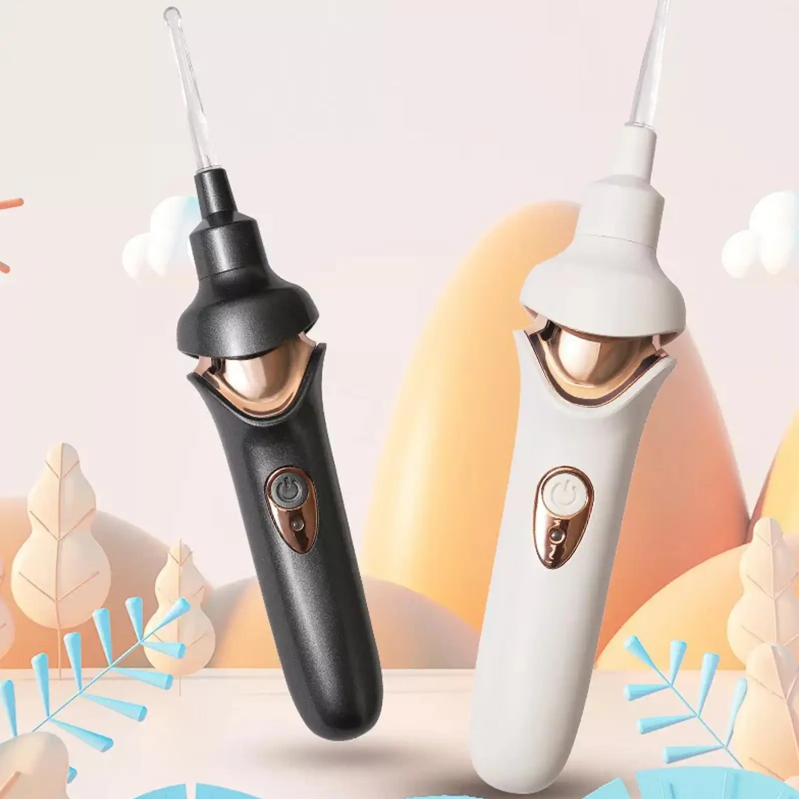 Electric Luminous Visual Ear Electric Vacuum Ear Cleaner Ear Remover