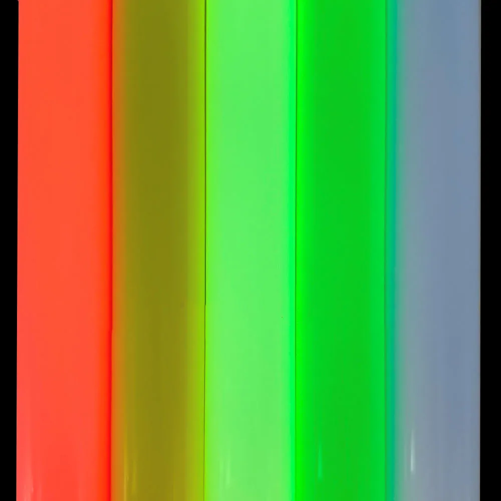 Luminous Heat Transfer Vinyl Glow in Dark Noctilucent Hot Press Iron On T-shirts HTV Pringting Fabric Textiles Decor For Cut