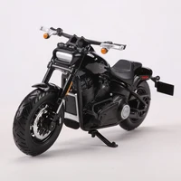 Maisto 1:18 2022 Fat Bob 114 Motorcycle Car Simulation Alloy Car Model 1