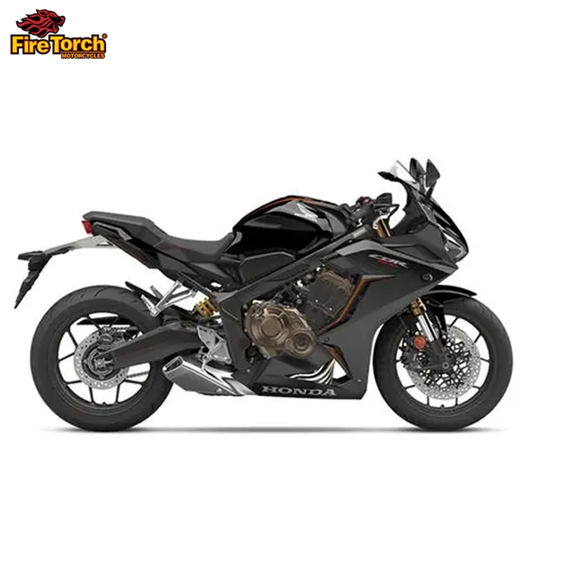 For Honda CB650F CB650R CBR650 CBR650F 2014-2022 Motorcycle Exhaust System Front Mid Link Pipe Escape Moto Carbon Fiber Muffler - Image 6
