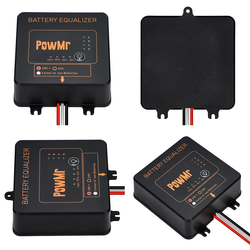 PowMr 24V 48V Battery Equalizer Balancer Charger Controller Solar Volt – El  bombilla de tik tok