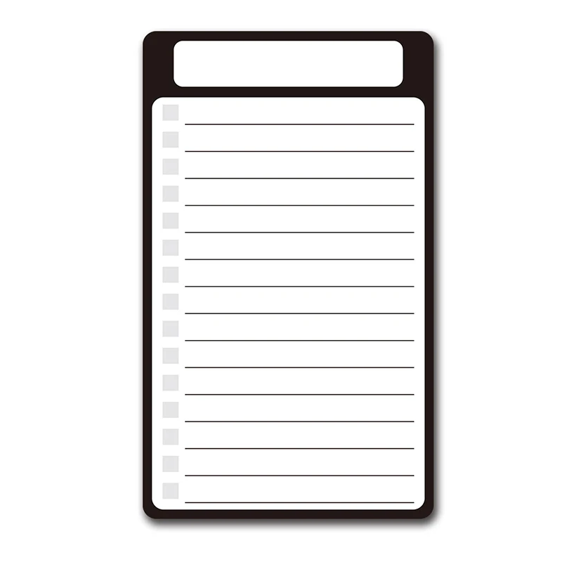 Multi Piece Magnetic Pet Memo Message Notepads For Refrigerator Grocery List Whiteboard With Pen For The Fridges Small Shopping whiteboard notebook set dry erase whiteboard magnetic whiteboard magnetic dry erase board