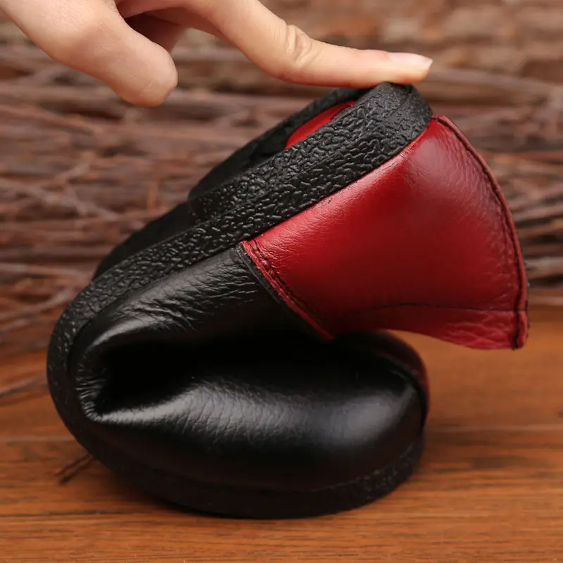 Ladies Handmade Shoes, Handmade Pumps Type Shoes, Ladies Soft Shoes, Ladeis Flat Shoes, Women's Loafers , Genuine Leather Shoes, Leather Shoes For Women, Moccasins Ladies - Image 5