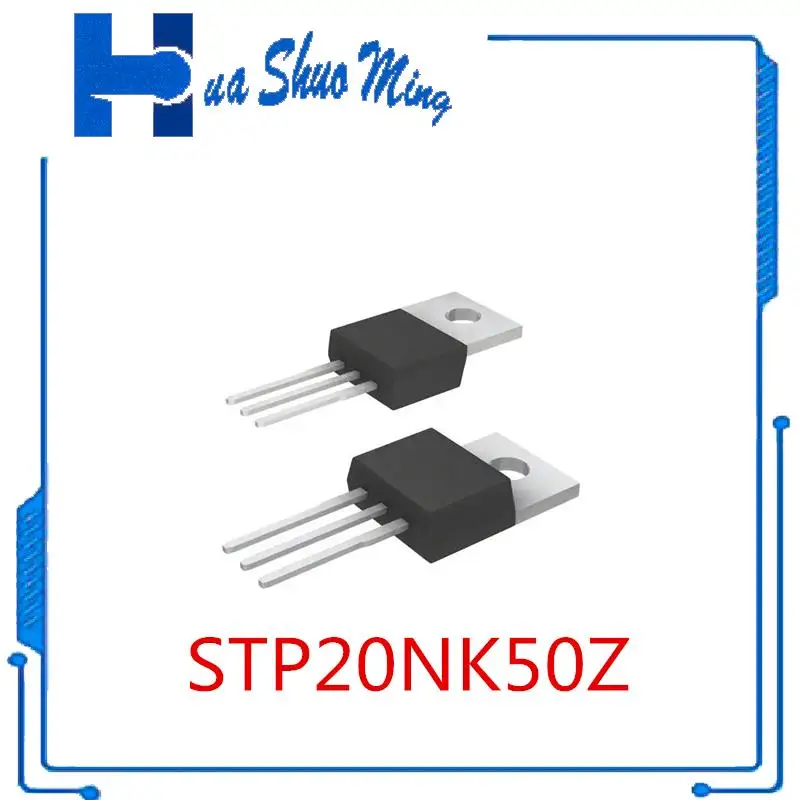 

20PCS/LOT STP20NK50Z P20NK50Z TO-220