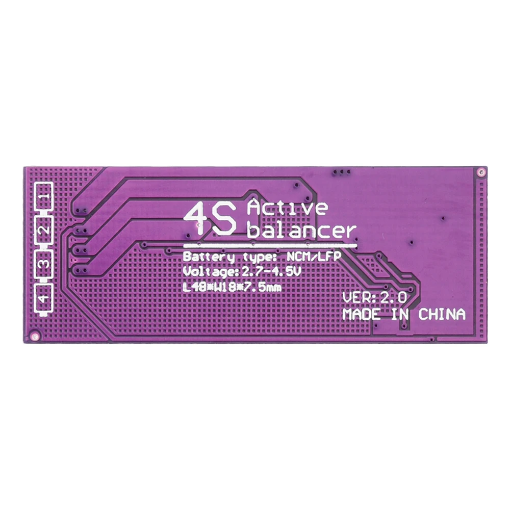 3S 4S 5S 1.5A scheda di protezione della ricarica della batteria al litio modulo di equalizzazione attiva capacitivo sistema di gestione della batteria - immagine 6