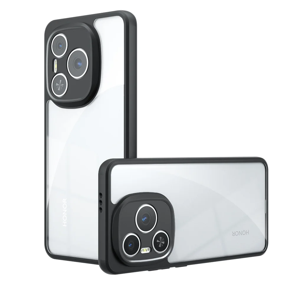 Shockproof Transparent Matte Acrylic Case - Luxury Hard PC Bumper
