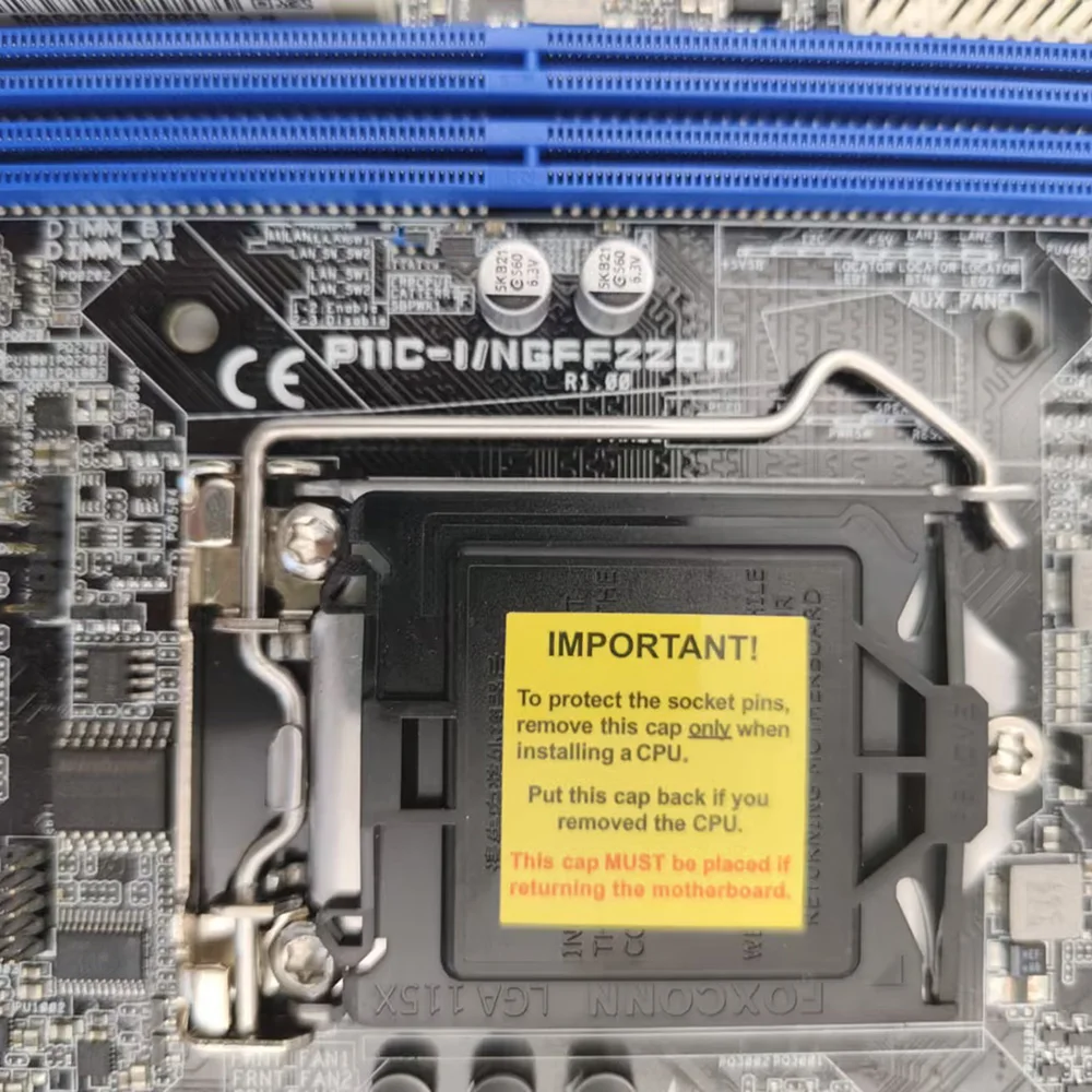 P11C-I Workstation Motherboard For Asus mini-ITX Server Board Dual Gigabit LAN Ports P11C-I/NGFF2280