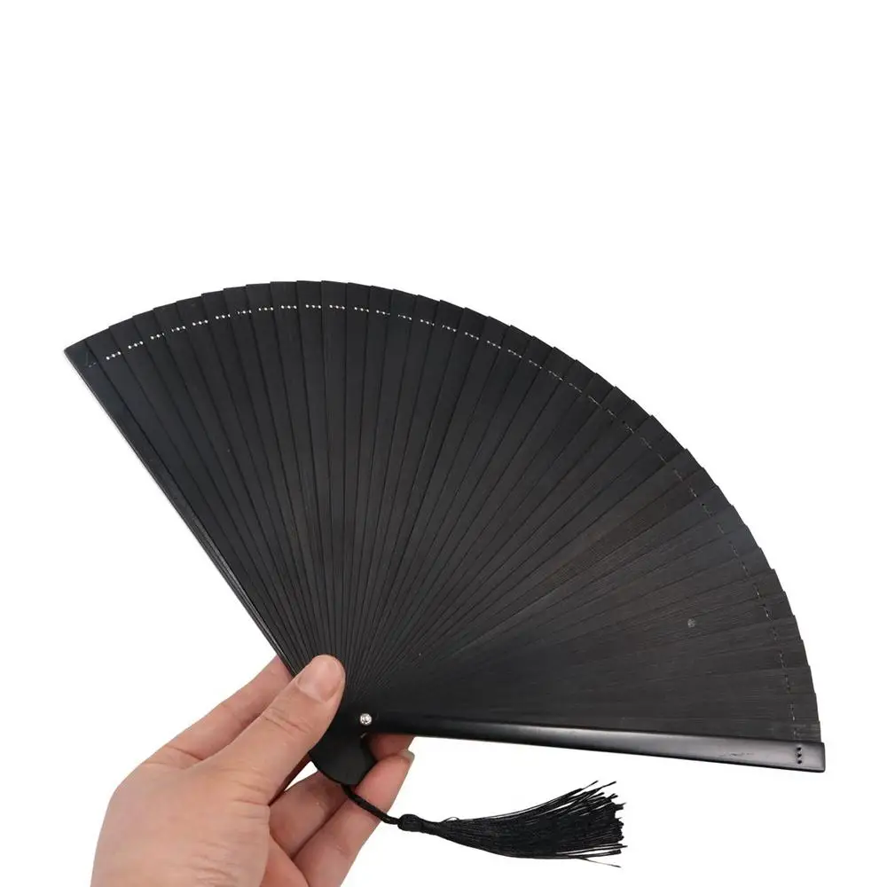 Small Bamboo Portable Folding Compact Bamboo Fan Kimono Fan Dance Ornament
