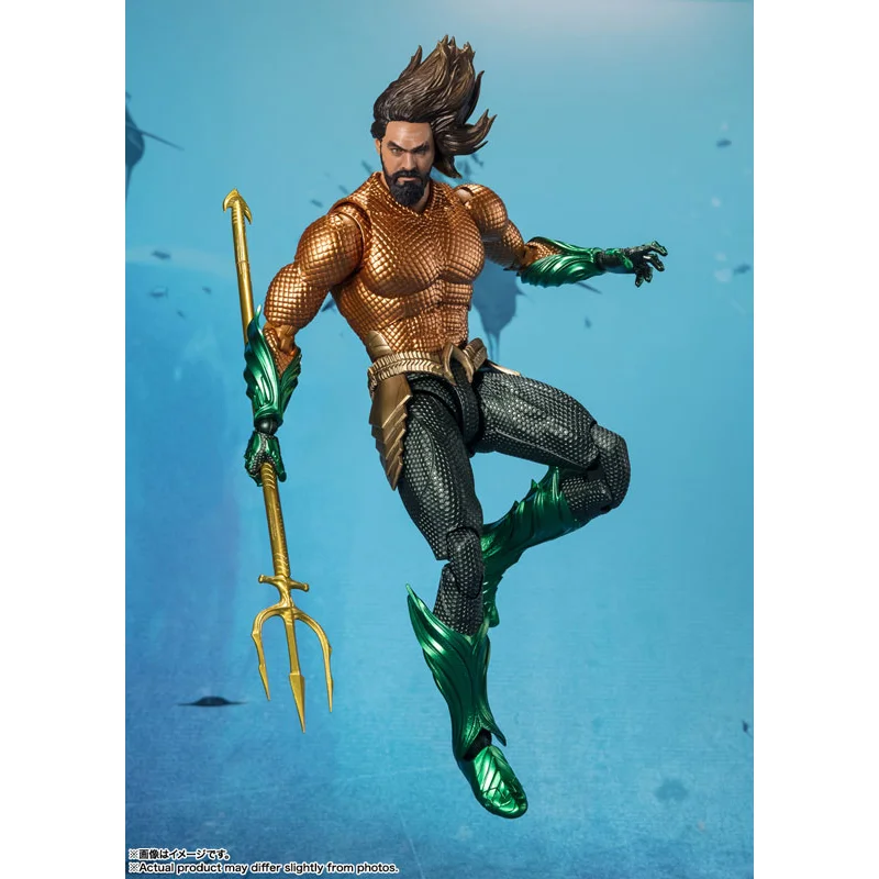Shf aquaman 2 aquamanと失われた王国のアクションフィギュア