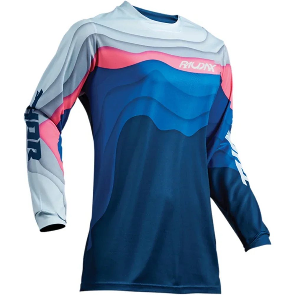 Motocross Jersey Mtb Downhill Jeresy Cycling Mountain Bike Shirts Maillot Ciclismo Hombre Quick Dry Thor Raudax Woman Jerseys