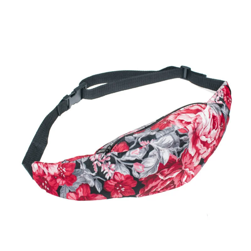 

Waist Bag 3D Printing Women Unisex Fanny Pack with Adjustable Belt Bum Bag Waist Packs for Men Band for Outdoors Traveling