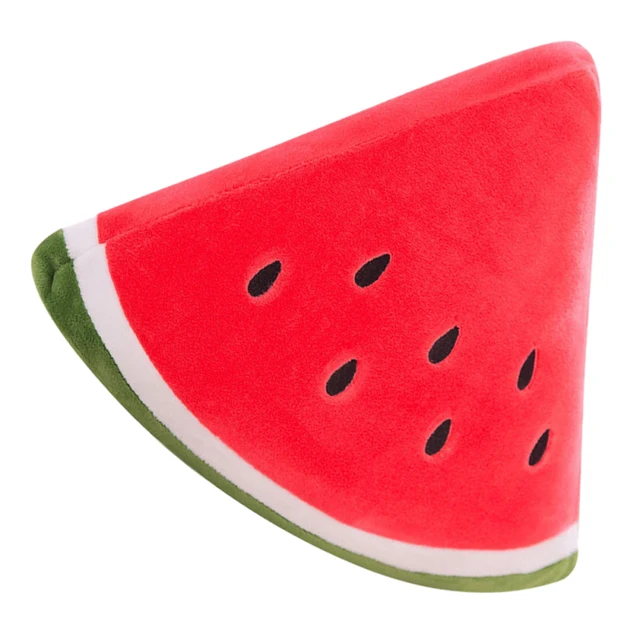 Plush Watermelon Pillow Soft Hugging Seat Cushion Fruit Sofa Backrest Decorative Slice Comfortable Throw Pillow Home