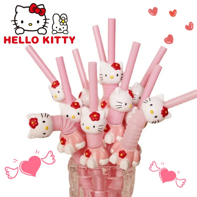 Hello Kitty Straws