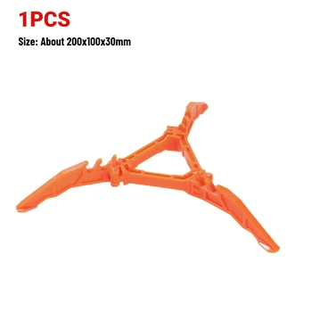 Nylon Gas Canister Stand Foldable Outdoor Gas Tank Bracket Camping Stove Bottle Stand Universal Tripod Folding Canister Stand