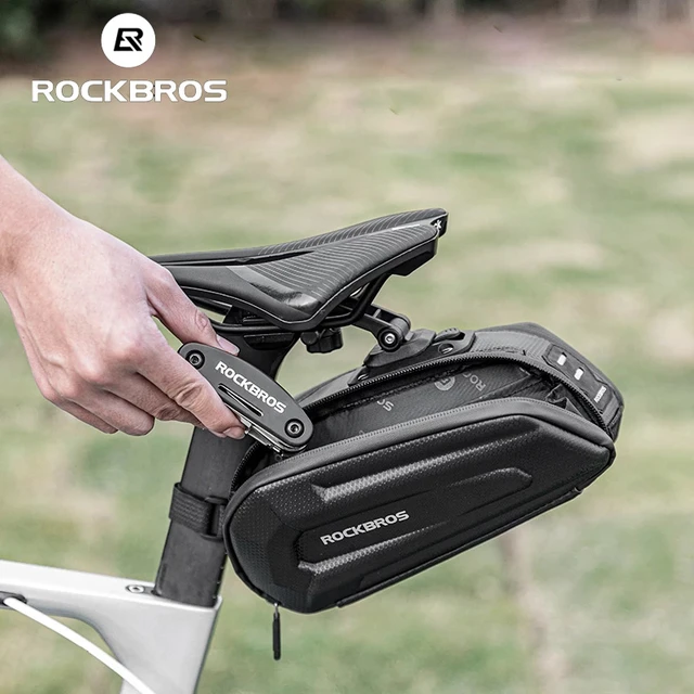 ROCKBROS Bolsa Alforjas Para Bicicleta Impermeable A Prueba De Golpes Accesorios  Para Bicicletas MTB