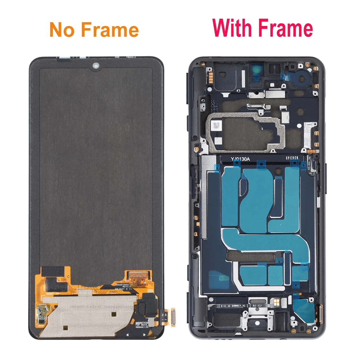 Montagem do Digitalizador da Tela Táctil Lcd Exibição para Xiaomi Black Shark Pro Shark Prs-h0 Shark Prs-a0 Shark Ksr-a0 - Image 6