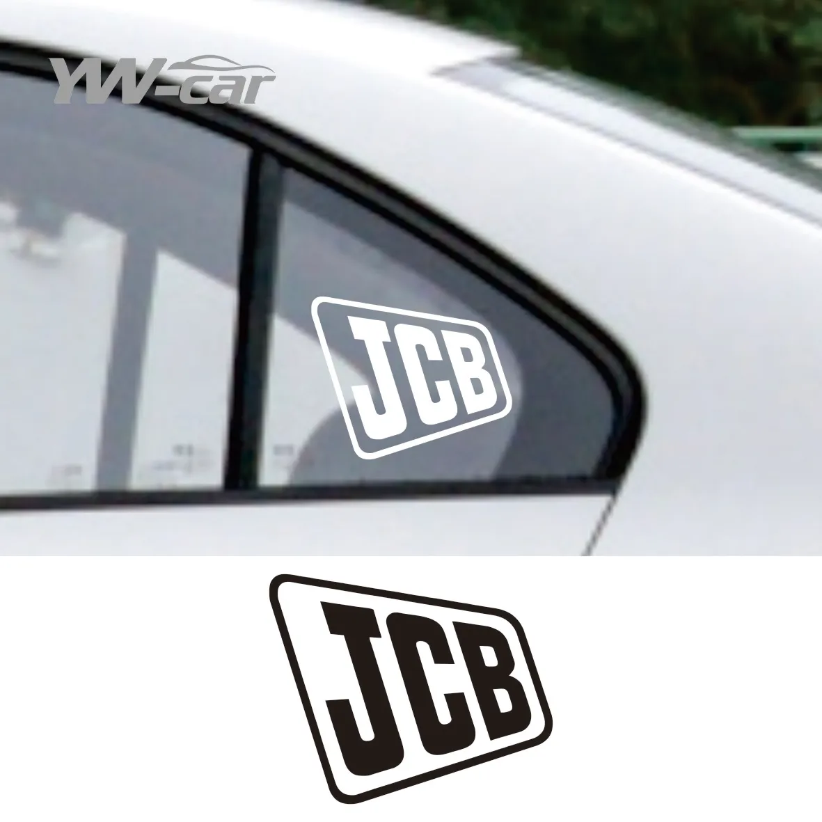 

For JCB old aufkleber sticker bagger excavator 4 Sticker Car Styling