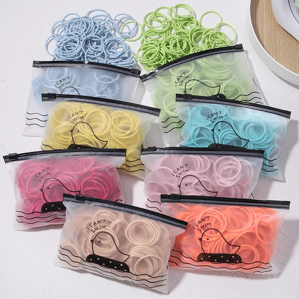 Colorful Elastic Hair Bands for Girls - 30/50/100 Pcs