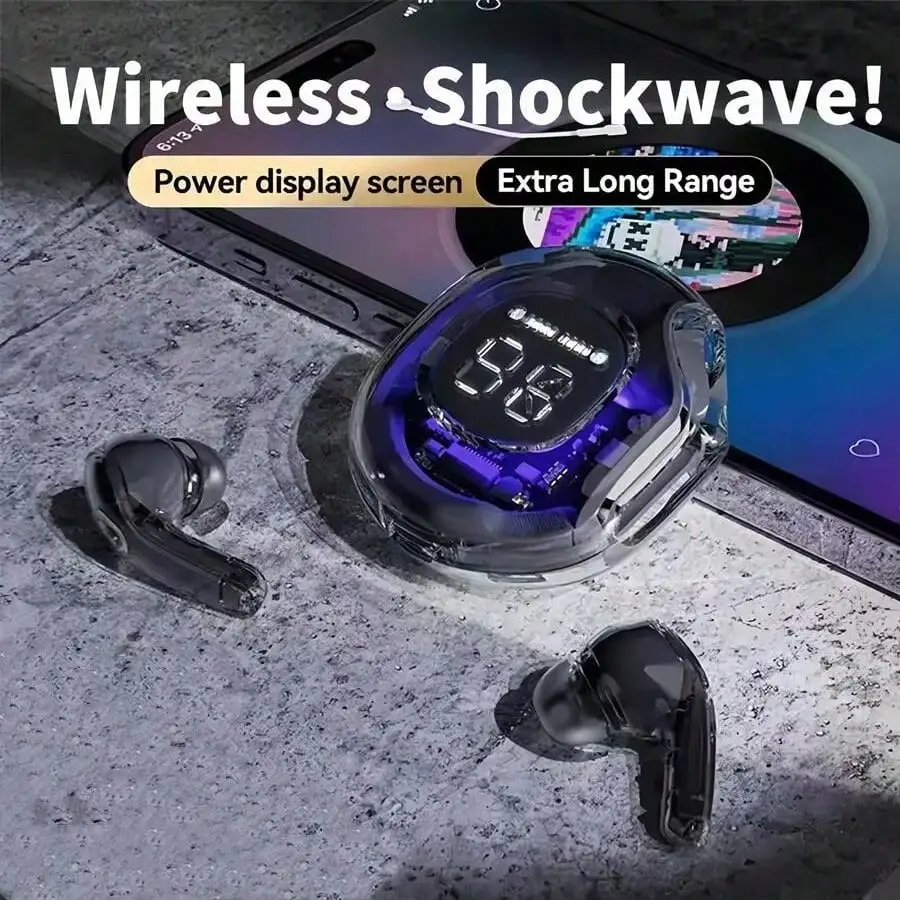Wireless Earbuds Bluetooth Sport Headsets Noise Reduction Earphones
