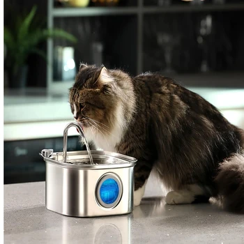 Stainless Steel Pet Fountain 10