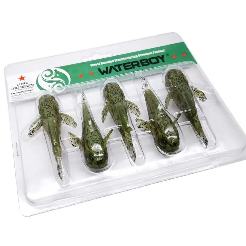 Premium Goby Soft Bait Fishing Lure Set - 5 Pack