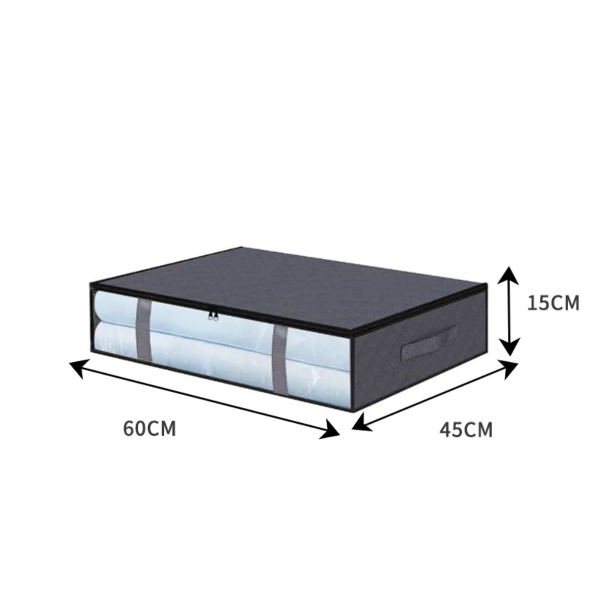 Household Bed Bottom Storage Box Collapsible Non-woven Moisture-proof Clothing Quilt Toy Blanket Storage Box Organizer Bag Bag 6