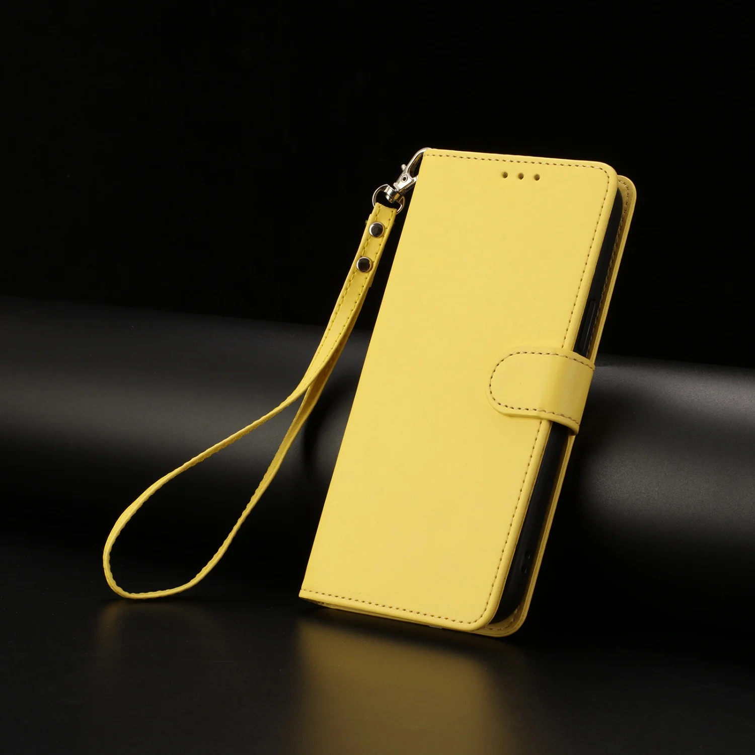 Leather Flip Phone Case with Wallet Protection - Elegant and Durable Cover