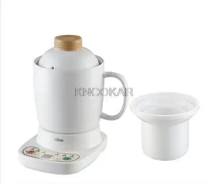 220V 120w 0.6L Bone ceramic slow cooker Health pot  stew cup automatic appointment insulation 140x115x190mm 6