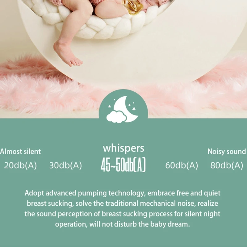 Electric Breast Pump Wearable Hand Free Wearable Breast Cup BPA-free Breast Feeding Milk Collector USB Rechargeable 3