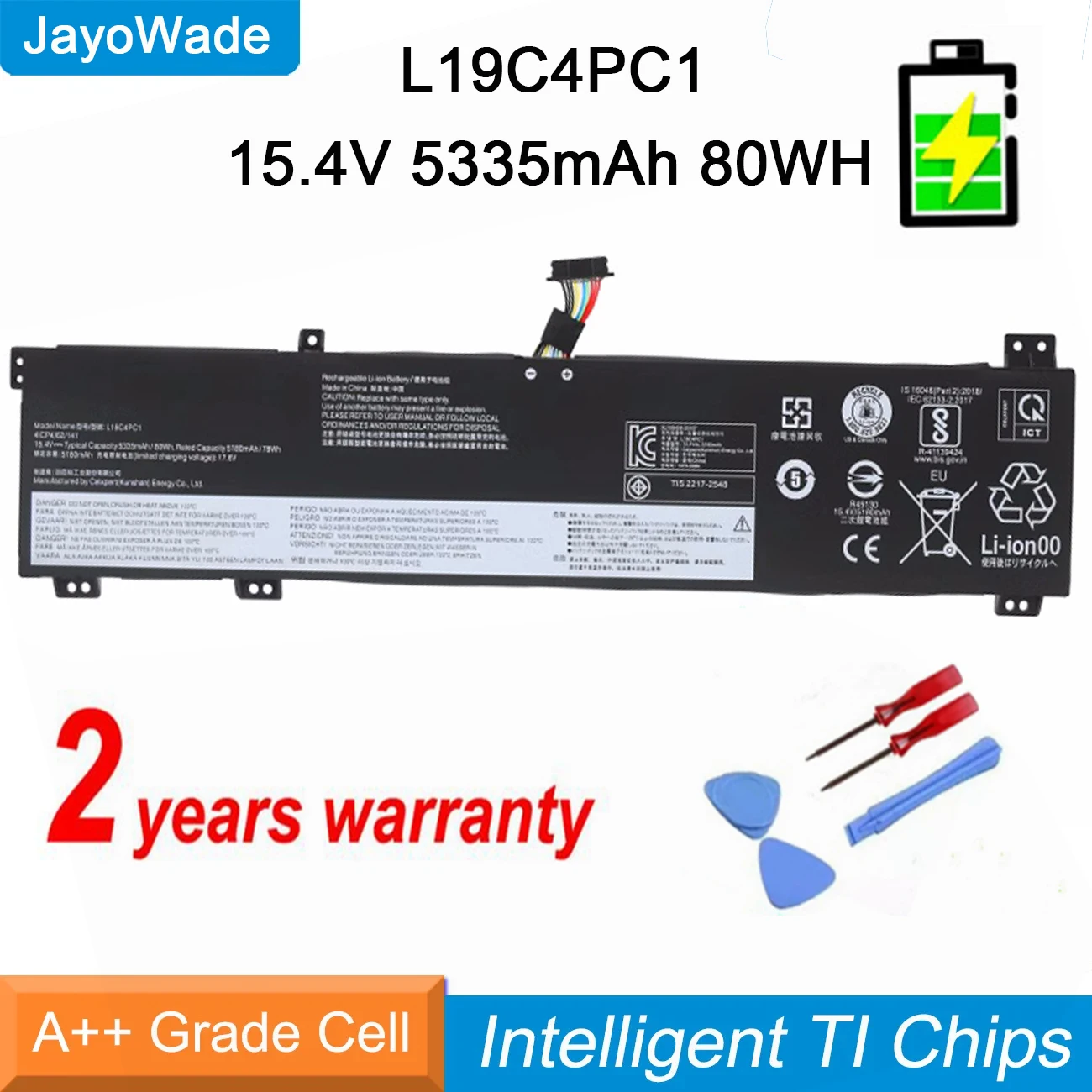

Высококачественный новый аккумулятор L19C4PC1 L19M4PC1 для ноутбука Lenovo Legion Y7000P R7000P 5P-15IMH05 Legion 5-15IMH05 5-15ARH05 5B10W861