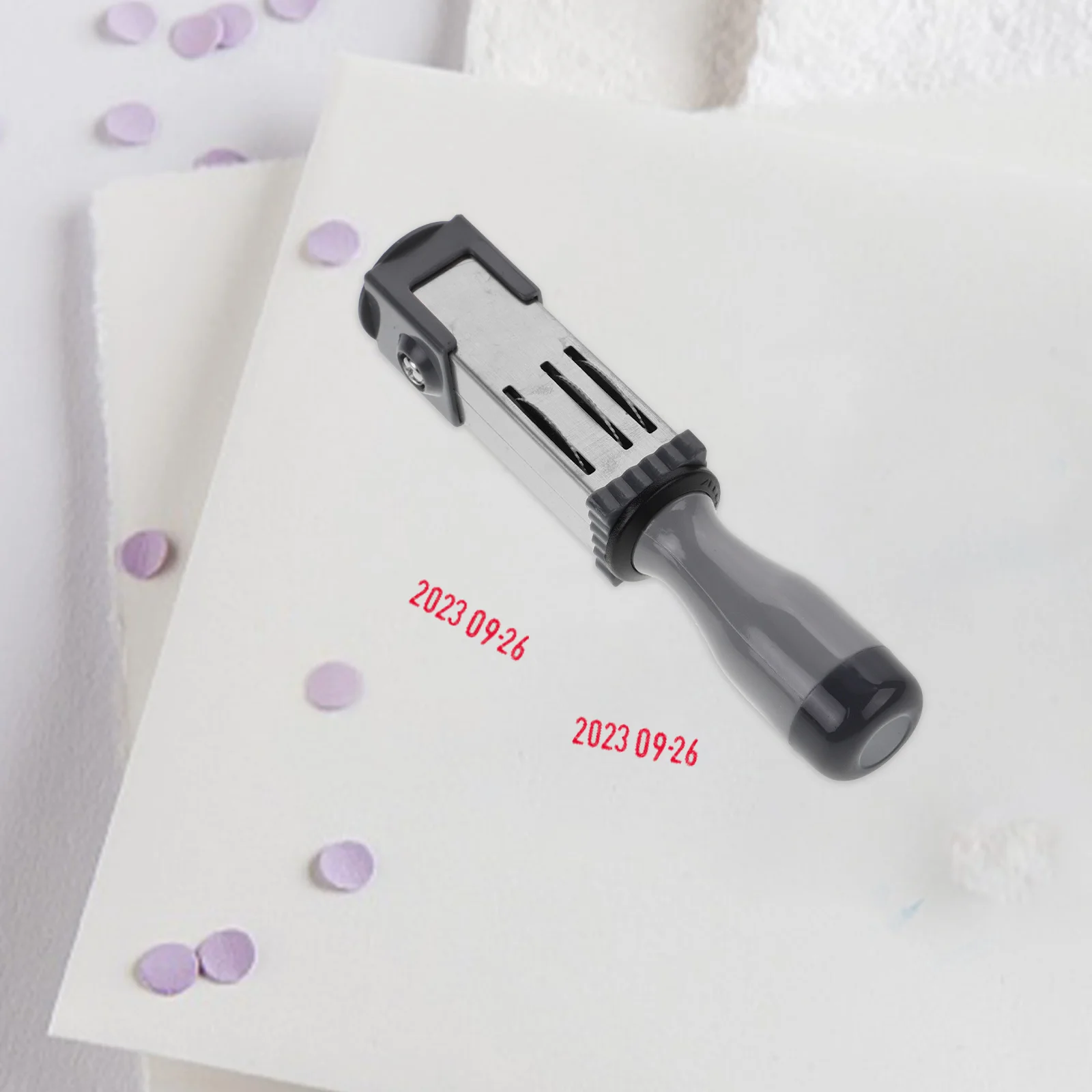 Micro Date Stamp Stamper (21mm round) Egg Stamps for Fresh Eggs clear stamps alphabet stamps wooden stamps decorative stamps inking stamps children stamps vintage silicone stamps brass stamps