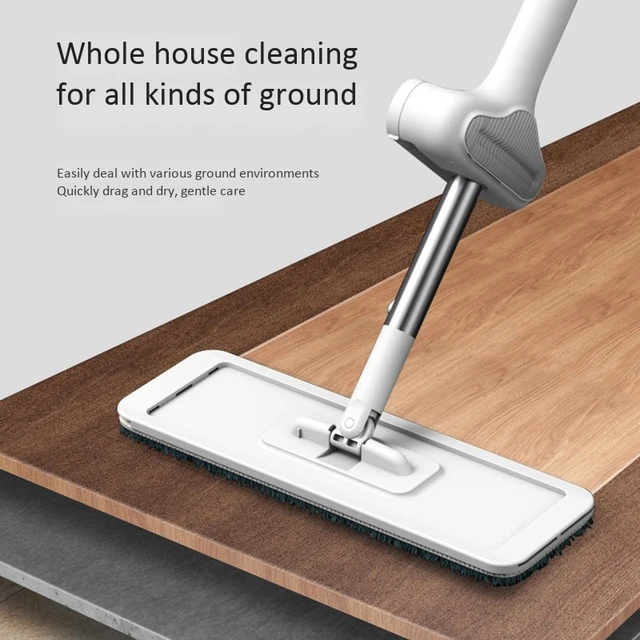 Revolutionize your cleaning routine with the Magic Squeeze Flat Cutting Mop.