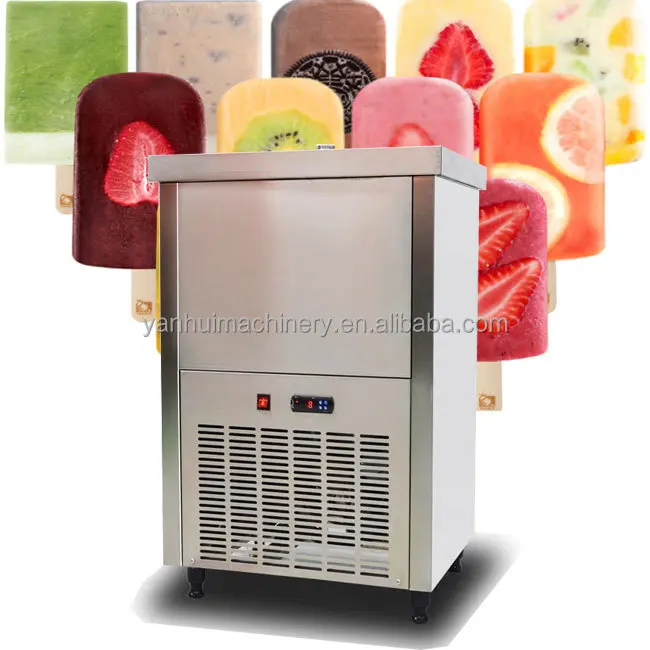 Popsicle Maker Stick Cream Pop Commercial For Automatic Ice-Cream Small Moulds Ce Approved Full Usa Ice Lolly Making Machine