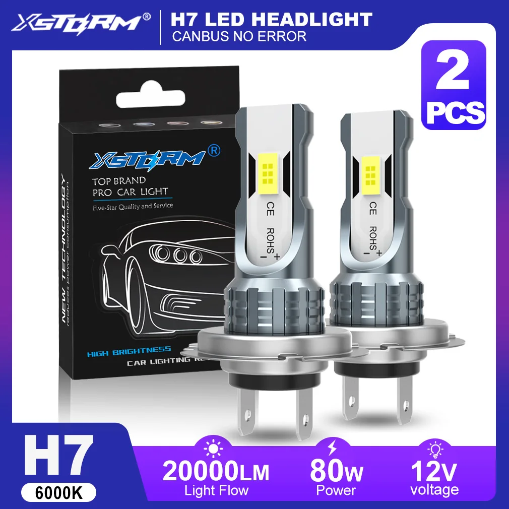รูปสินค้า ไฟหน้า LED ตัดหมอก H7 9005 9006 สว่างคมชัด ติดตั้งง่าย