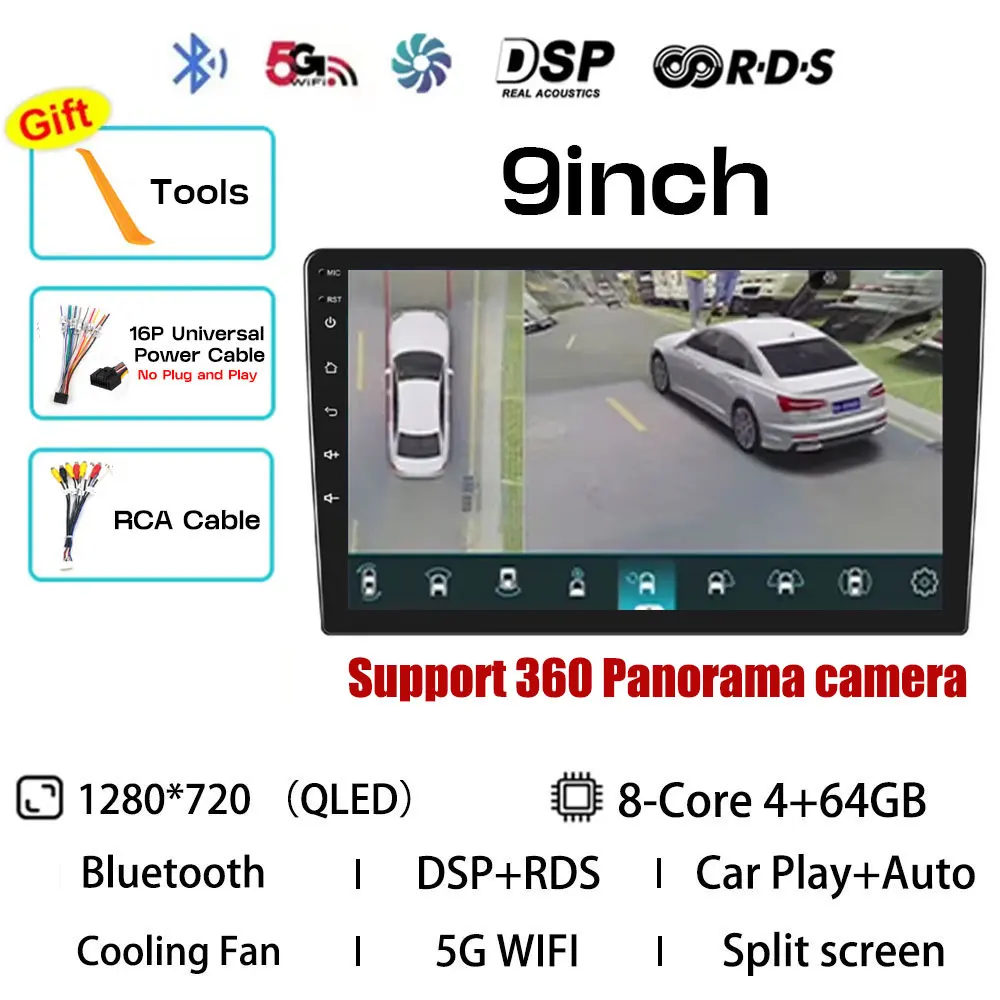 9inch 4G-64G 360