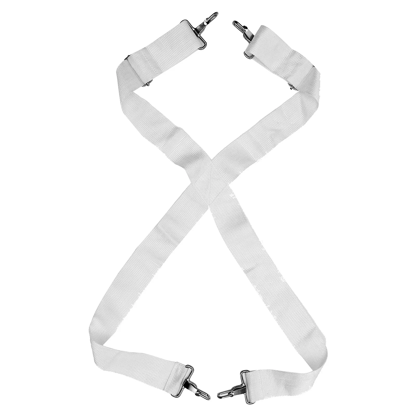 Adjustable Drum Strap White Hooks Army Shoulder Musical Instruments Accessory Snare