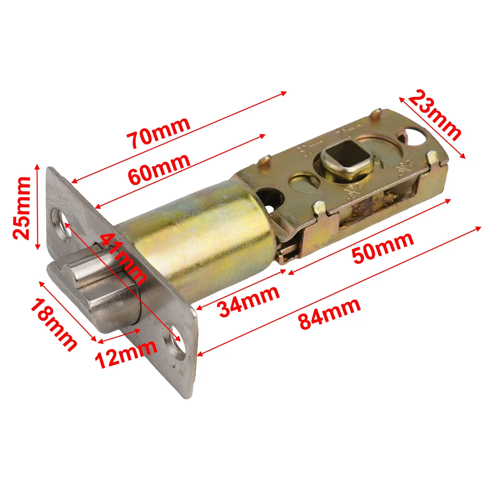 Door Lock Lock Latch Door Lock Accessories For Kitchen Bathroom Passage Latch Lockbody Bathroom Lock Core Practical